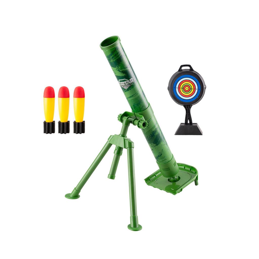 Mortar Launcher Toy with Speaker, Sound Function, Foam Simulation for Children, , Birthday Gift