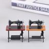 Dollhouse Decoration Mini Furniture Imitation Sewing Machine Model
