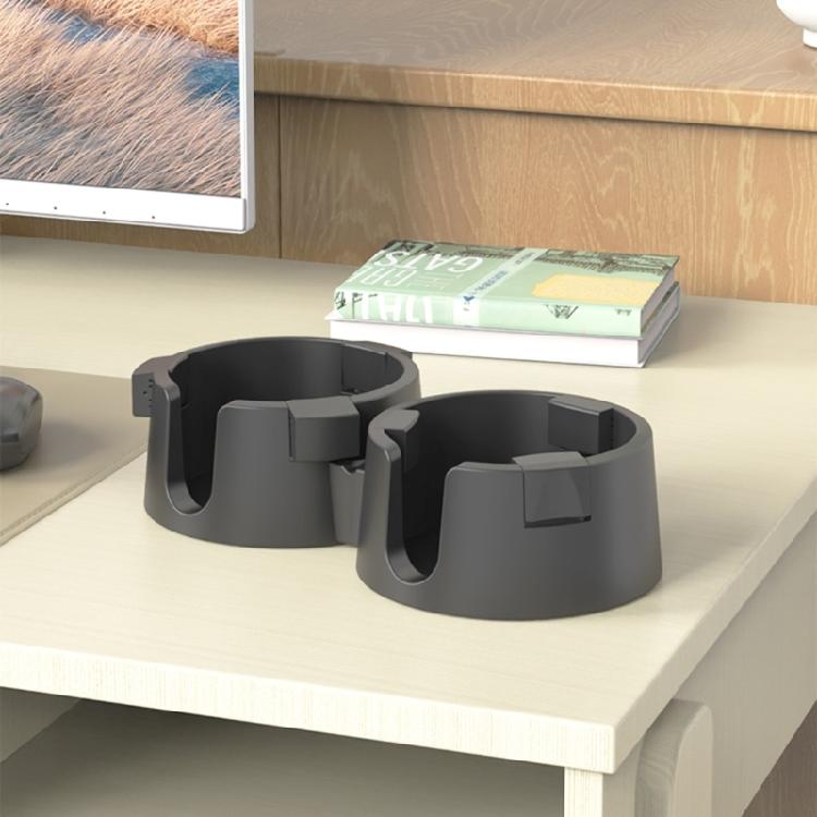 Cup Holder for Bedsides Tables and Workstations Spillproof Plastic Cup Stand Waterproof Office Coffee Mug Rack