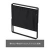 Yamazaki Jitsugyo (Yamazaki) Baggage Storage Box Black Approx. W46 x D29 x H40cm (when used) Tower Folding Luggage Storage 3545
