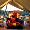 Spider-Man Netz Außen Flanell Überwurfdecke - HD Gedruckt Leicht Weich Warm Ganzjahresdecke für Sofa, Bett, Reisen, Camping 1203046