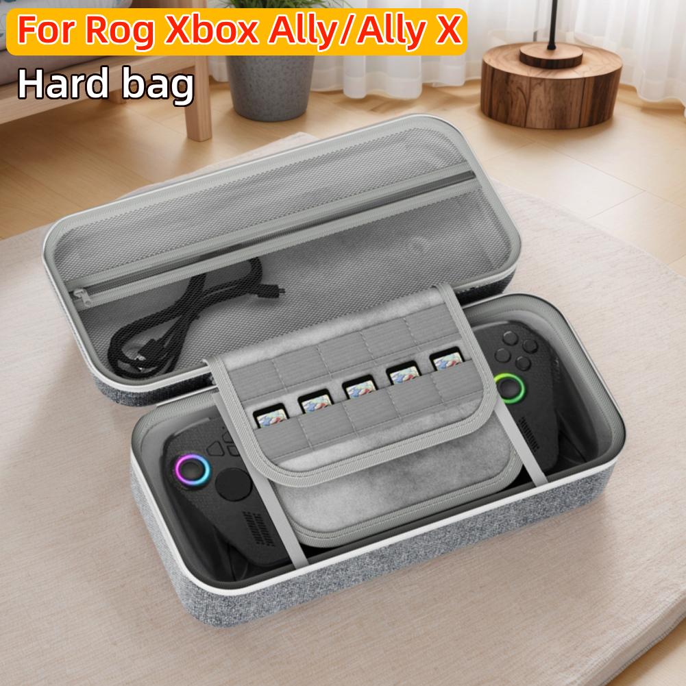 For ROG XBOX Ally X/Ally X Hard Portable Carrying Case Protective Storage Bag Portable Protective Travel Shell Pouch