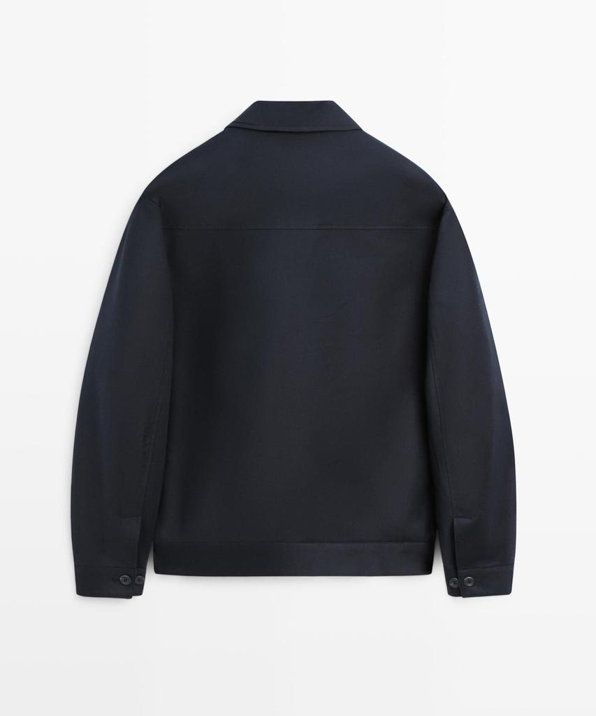 Massimo Dutti Cotton Blend Jacket