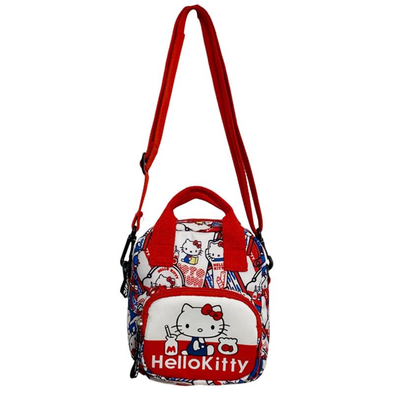 New Fresh And Casual Women S Shoulder Bag Cute Cartoon Small Square Bag Fashionable Crossbody Bag красный