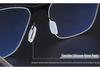 JanaM Square Frame Myopia Glasses: Trendy Metal Optical Eyewear for Men & Women, Slim Steel Design for Larger Faces