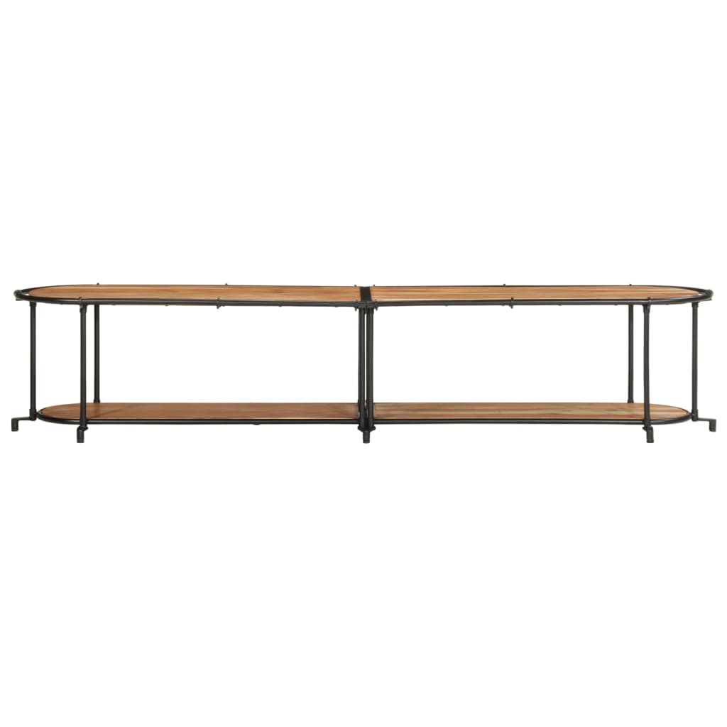 TV Stand 200 X 42 X 40 Cm Solid Acacia Wood