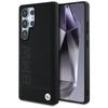 Bmw Leather Big Wordmark Case For Samsung Galaxy S25 Ultra Black