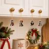 Collectible Christmas Acrylic Hanging Ornament - 2D Flat Dog Pendant