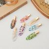 Gold Foil Makeup Seamless Hairpin Bangs Clip Hair Accessories Wash Face Transparent Hairpin Headgear Products Do Not Press Hair Women Japan And Korea