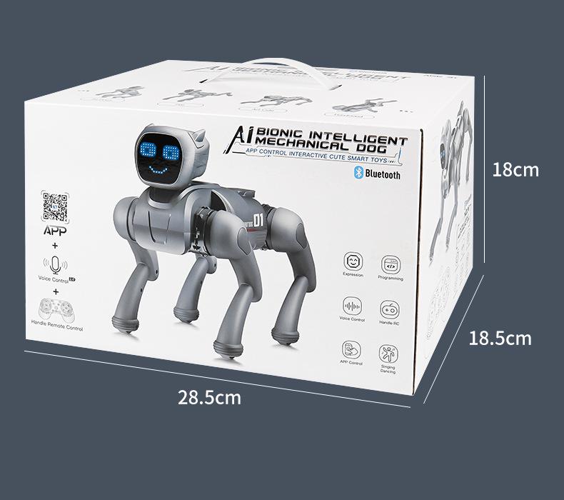 AI Robot Dog: Smart Educational Toy & Companion with Remote Control for Children