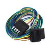 Acouto 5 Pin Trailer Wiring Harness, 5 Way Trailer Connector 5 Way Flat connector-5-Pin Flat Connector Plug 72in Color Coded Wires Wiring Harness
