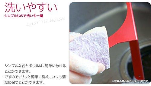 MATUMI Hours Food Bowl Table, Stainless Steel, Medium