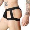 Underwear Men Sexy Harness Straps Leg Belt Briefs Long Socks Bondage Lingerie Elastic Erotic