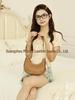 Versatile Retro Woven Straw Handbag with Metal Chain