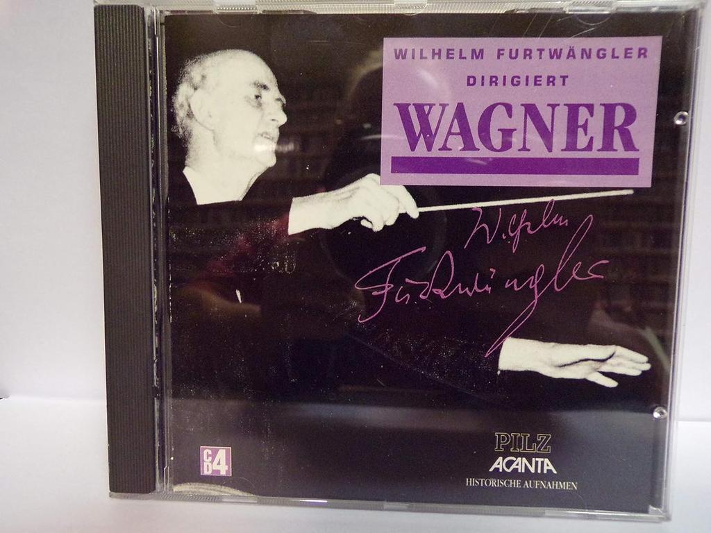 CD WILLIAM FURTTWANGLER - Furtwangler Cond.Wagner 4  4410592 Japan Classical Used