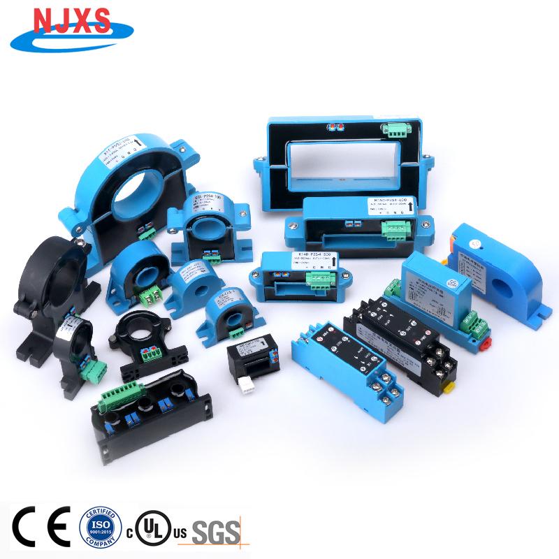 NJXSE B14A Current Transducer 5A 10A 20A 50A 100A 200A / 4V 5V 10V 4-20mA Current Sensor Factory Price Current Transmitter