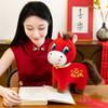 Cute 2026 New Year Mascot 20/25/30cm Stuffed Horse Blessing Chinese Horse Mascot  Birthday Gifts