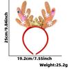 Glitter Sequin Christmas Hairband Antler Photograph Props Fun Christmas Headband  Party Supplies