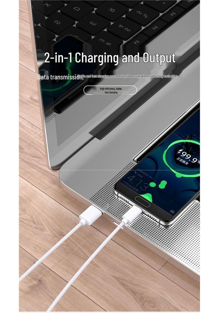 Compatible with OPPO R17/Reno/FindX/K5/K3/K7/A11/A72 Fast Charging Data Cable
