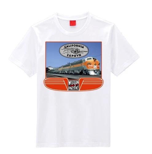 

California Zephyr Western Pacific Train T-shirts M