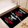 3D Eagle Logo Printed Rug — Suitable for Living Rooms, Bedrooms, Non-Slip Yoga Mats, and Outdoor Use; Ideal As A Birthday Gift