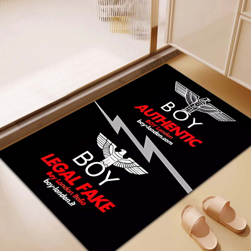 3D Eagle Logo Printed Rug — Suitable for Living Rooms, Bedrooms, Non-Slip Yoga Mats, and Outdoor Use; Ideal As A Birthday Gift