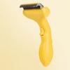 Pet Detangling Brush Stainless Steel Blades Dog Undercoat Rake Self-Cleaning Grooming Tool Pet Dematting Comb for Dogs And Cats