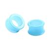 WKOUD Silicone Tunnels Ear Gauges 3-38mm Double Flared Saddle Expander For Women Men Body Piercing Jewelry Gauge