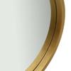 VidaXL Miroir mural avec sangle 50 cm Doré 320365