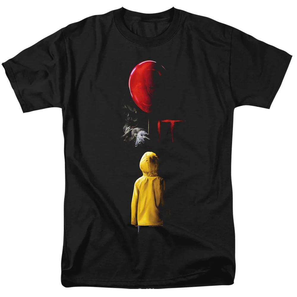 It 2017 Red Balloon Mens T Shirt Black Officially Licensed