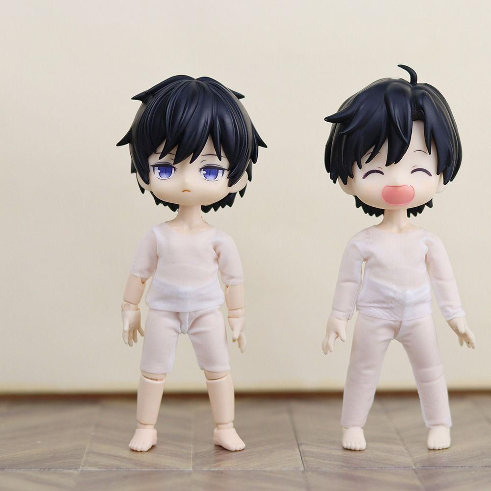 Tops and Pants Doll Anti Dyeing Clothes T-Shirt Suit Doll Underlay Ob11 Anti Staining Set Ymy Gsc