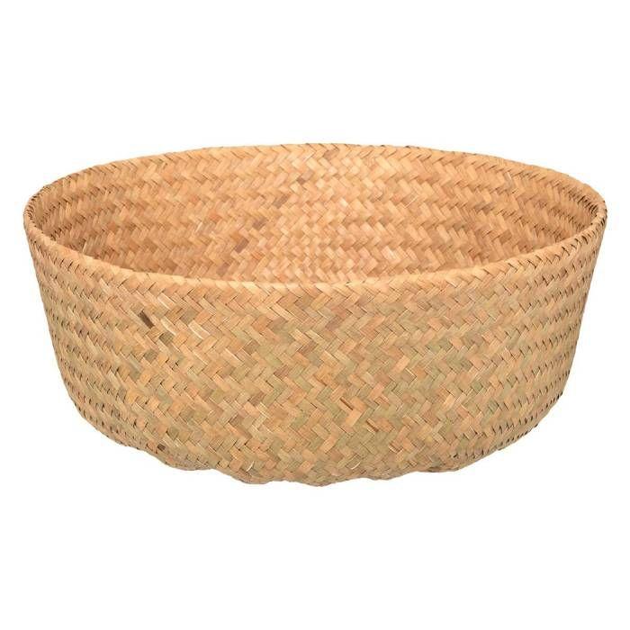 Panier roseau "Seagrass" naturel D40cm - Atmosphera createur d'interieur
