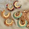 Vintage Ästhetische Ohrringe Mehrfarbige Ohrringe Raffinierte Ohrringe Ohrstecker Geeignet für Modebewusste Frauen Geschenk
