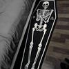 3D Embossed Human Body Optical Illusion Runner Rug Realistic Sculpture Non Slip Study Hallway Creative Floor Mat