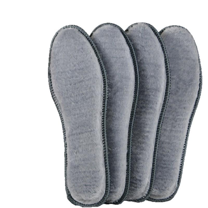 Warm Fleece-Lined Insoles: Thick, Soft, Cold-Resistant, Non-Freezing, Felt, Sweat-Absorbent, Odor-Resistant Cotton Shoe Inserts.