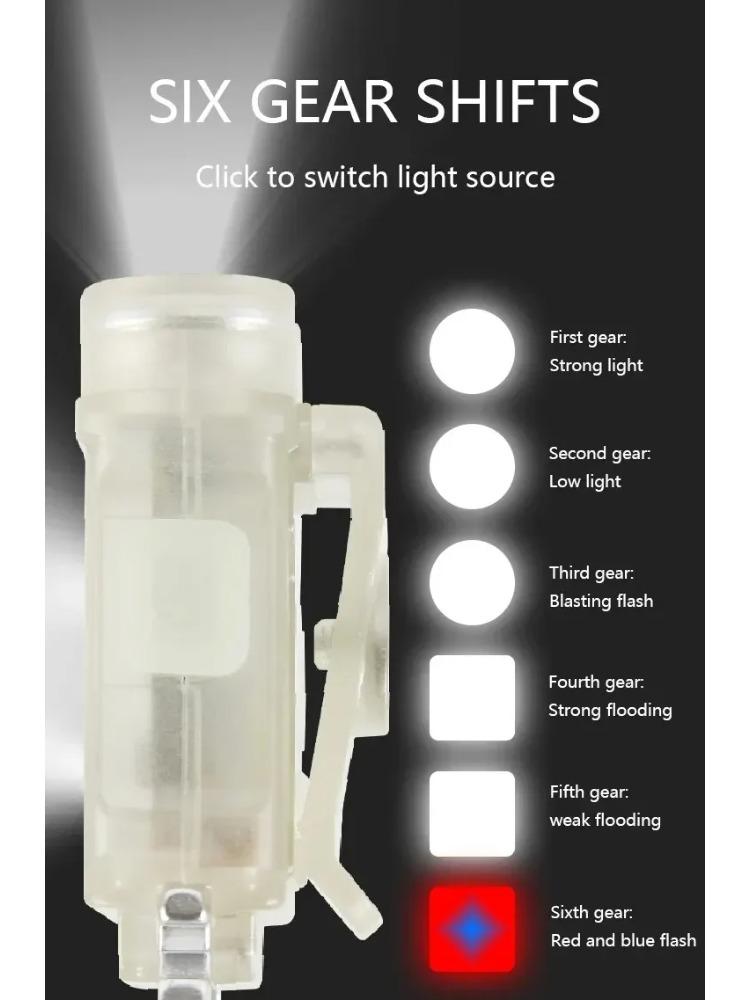 Keychain LED Light Magnetic Flashlight Multi-Function Charging Mini Portable Light Maintenance Portable Ultra-Bright Work Light