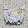 Bear Hat 10cm Cotton Doll Clothes Strap Pants Doll Dress Up Set  Children's Gift