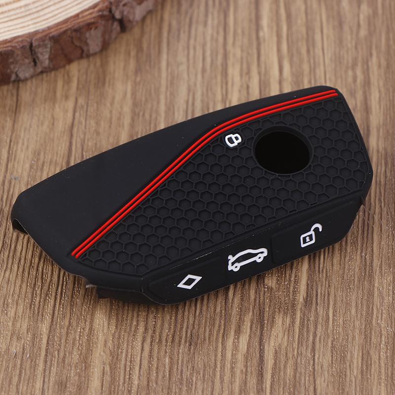 Key Case Silicone Cover Protect Shell Fob for I7 X7 G07 LCI IX I20 X1 U11 7 Series G70 G09 XM U06 G81 M3 Custom Fit