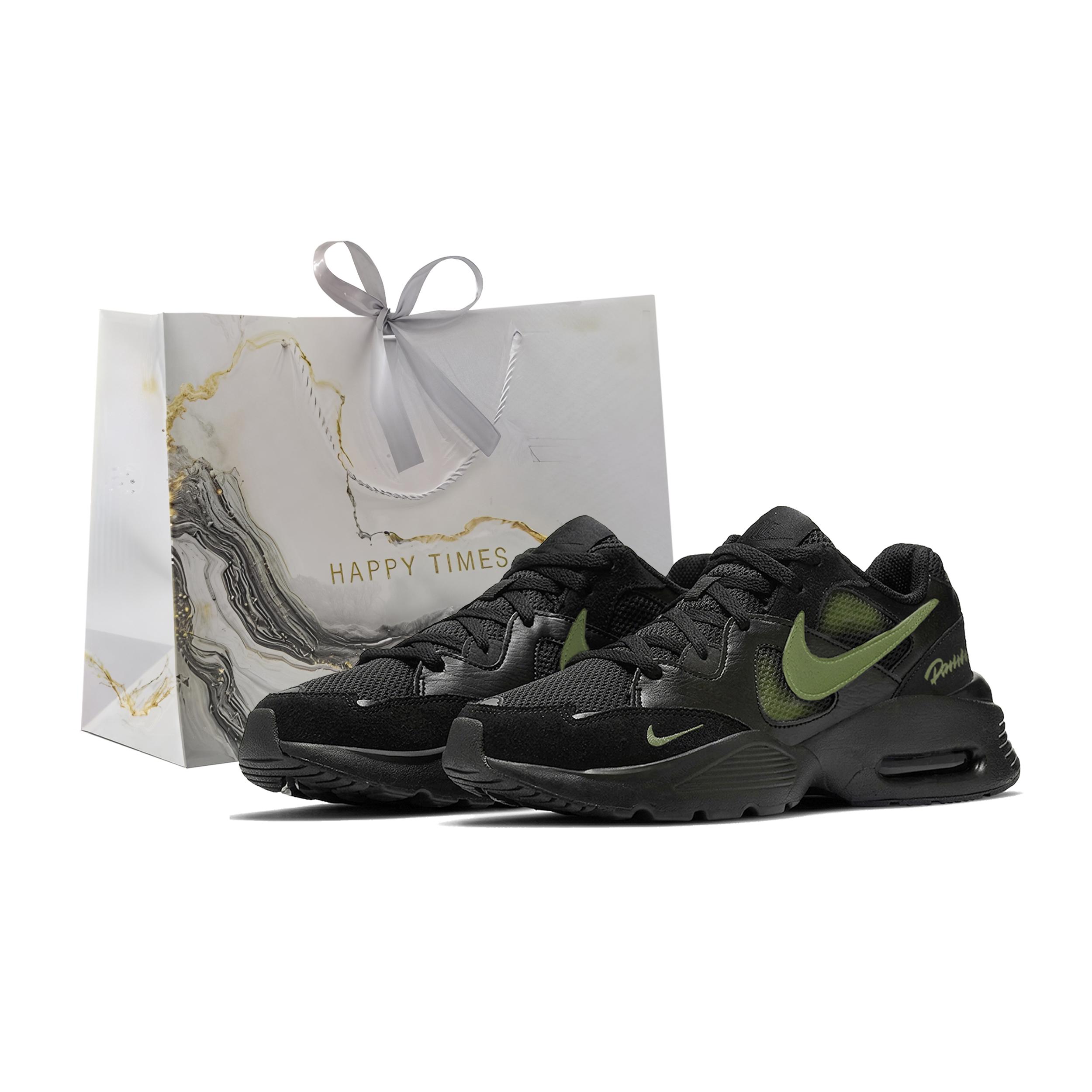 

Nike Air Max Fusion Mesh, Textile Abrasion Resistant Breathable Low top Casual Running Shoes Unisex Shopping Bag CJ1670-001(Team-1451-SBOX) 42.5