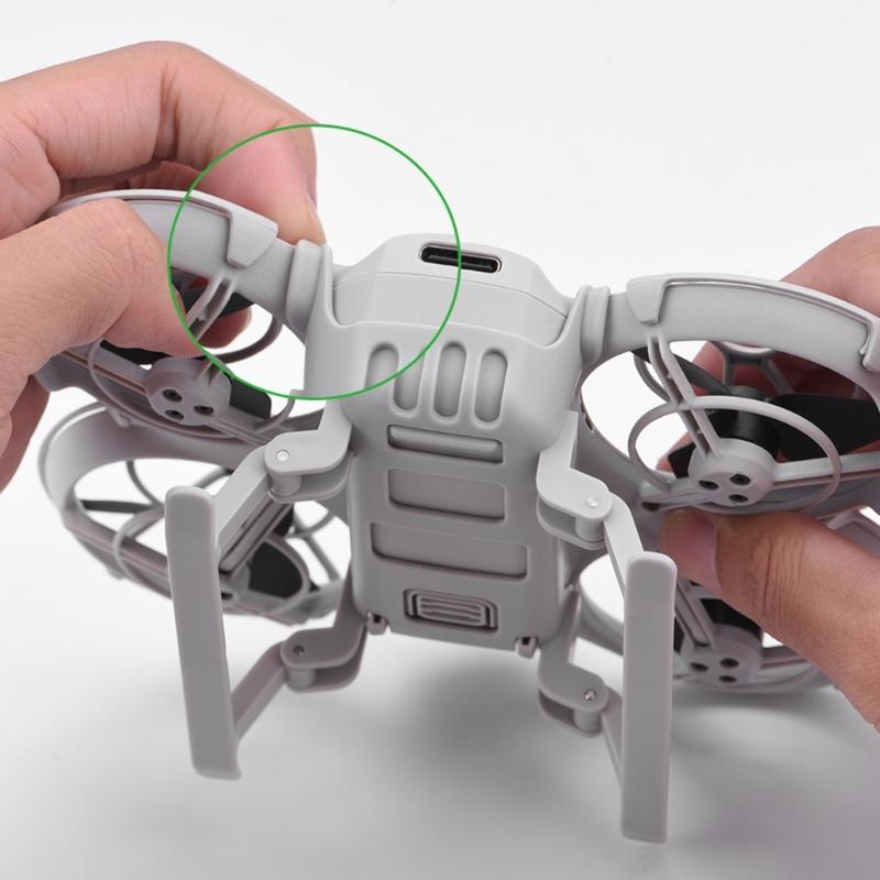 Heightened Landing Gear Landing Skids for Drones Foldable Support Legs with Screw Fixation Drones Accessories
