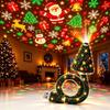 Christmas Projector Light Usb Powered Christmas Night Light With 6+ Holiday Patterns Flexible Tree Lamp For Bedroom Ceiling