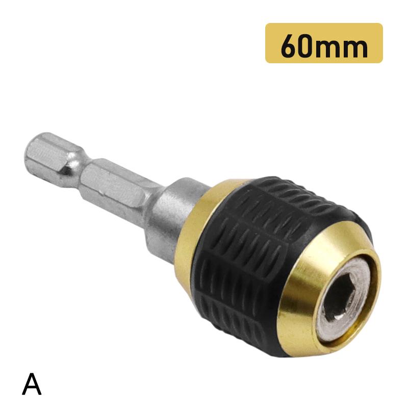 1/4 'Hex Shank Drill Bits Adapter 60/150Mm Keyless Drill Chuck Screwdriver Impact Driver Adaptor Quick