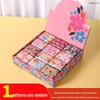 Mini Cute Cookie Candy Storage Tin with Lid for Hairpins, Earrings, or Small Items
