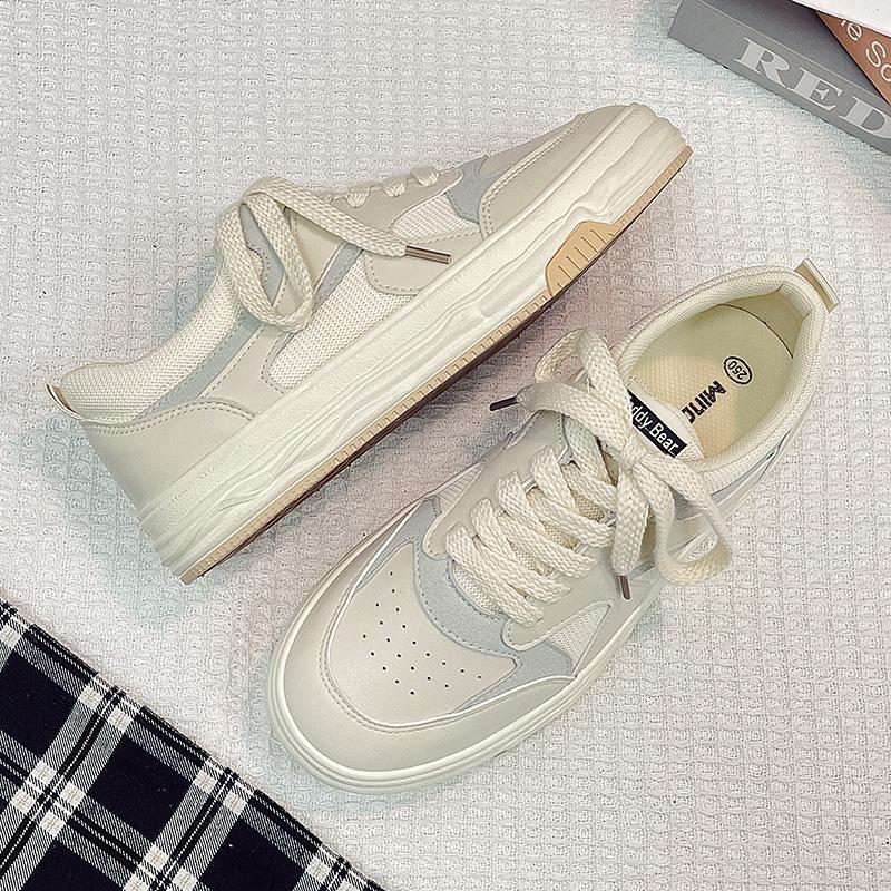 Board shoes men's new little white shoes men's niche design Hong Kong style casual dissolving bottom sports casual single shoes canvas shoes men