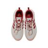 Adidas Comfortable And Trendy Slip Resistant Abrasion Resistant Low top Kids Lifestyle Shoes White/Pink Kids' JR3336