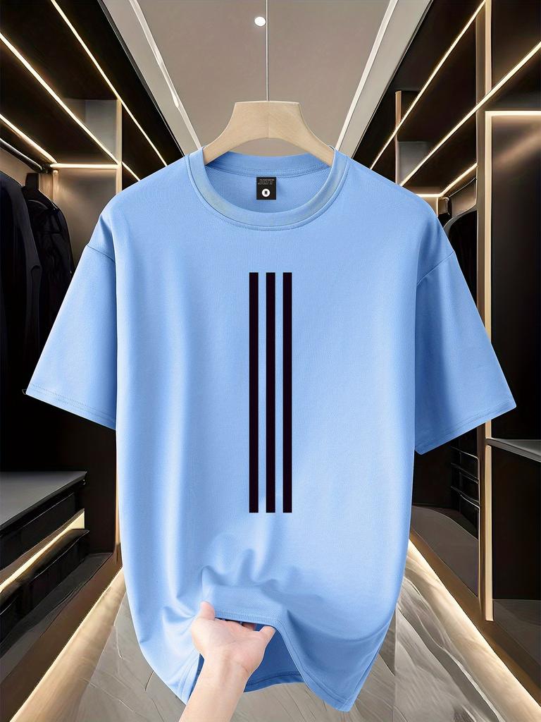 Mens Heavyweight 100 Cotton Graphic Tshirt Lightweight and Breathable Comfortable Casual Wear Trendy Machine Washable