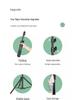 Portable Mobile Live Streaming Light Stand with Free Rotation and Thickened Tripod