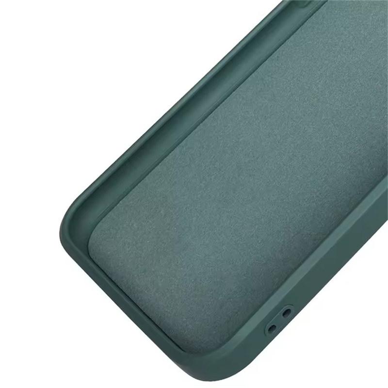 Soft Phone Case for iPhone 17 Air 16E 15 14 13 Mini 12 11 Pro Max Plus 6/7/8 X XR SE Funda Square Liquid Silicone Camera Lens Protection Back Cover