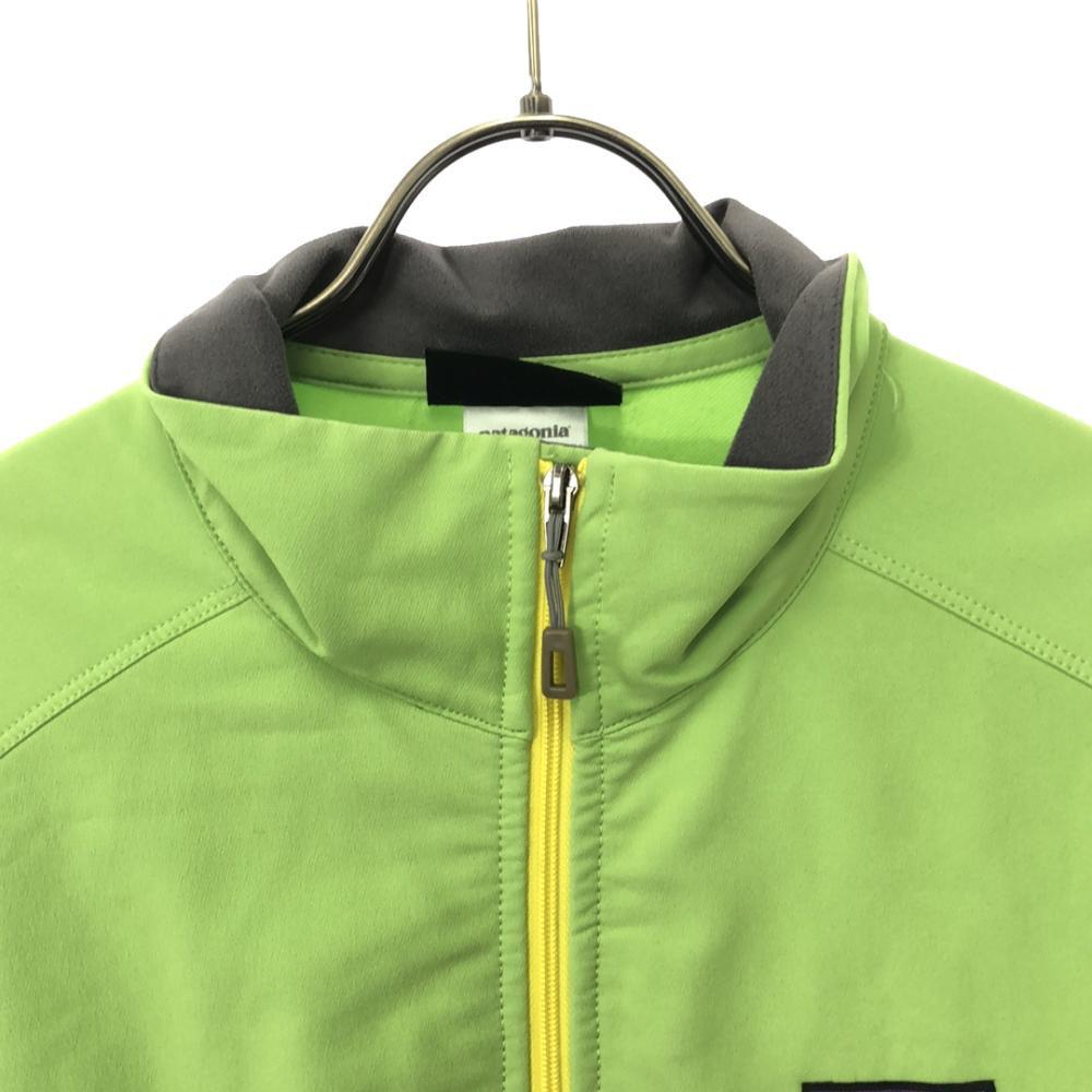 patagonia 83751SP11 Zip jacket S Green x yellow Outdoors Women Used
