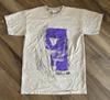 Hippo Campus LP3 Indie Rock Tan Graphic T-shirt Made In USA Size Bayside Medium Unisex T-Shirt